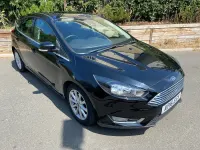 Used Ford Focus Titanium 125 HP (91 kW) 2016 Black Hatchback