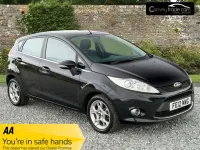Used Ford Fiesta Zetec 2012 Black Hatchback