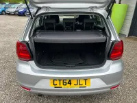 Used VW Polo SE 90 HP (66 kW) 2014 Silver Hatchback