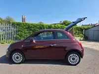 Used Fiat 500 Lounge 69 HP (50 kW) 2020 Red Hatchback
