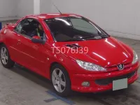 Used Peugeot 206 CC 2005 Red Cabriolet