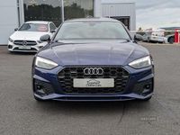 Used Audi A5 Advanced 190 HP (139 kW) 2021 Blue Coupe