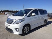 Begagnad Toyota Alphard 2012 Vit Minibuss