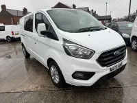 Used Ford Transit Custom Limited 2022 White Van