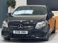 Used Mercedes A220 AMG line 174 HP (127 kW) 2016 Black Hatchback