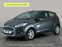 Używany Ford Fiesta Zetec 82 KM (60 kW) 2017 Szary Hatchback