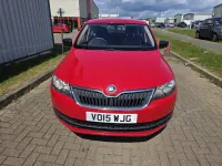Used Skoda Rapid 2015 Red Hatchback