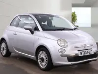 Used Fiat 500 Lounge 69 HP (50 kW) 2010 Silver Hatchback