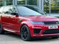 Used Land Rover Range Rover Sport 400 HP (294 kW) 2019 Red SUV
