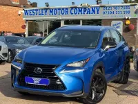 Used Lexus NX300h Sport Line 197 HP (144 kW) 2017 Blue SUV