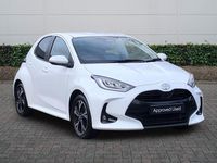 Used Toyota Yaris Hybrid Design 2024 White Hatchback