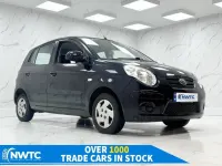 Used Kia Picanto 60 HP (44 kW) 2009 Black Hatchback
