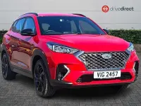 Used Hyundai Tucson N Line 136 HP (100 kW) 2020 Red SUV