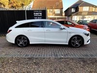 Used Mercedes CLA250 Shooting Brake AMG 218 HP (160 kW) 2017 White Estate
