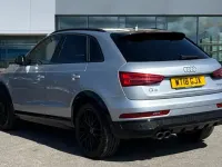 Used Audi Q3 Black Edition 150 HP (110 kW) 2018 Silver SUV