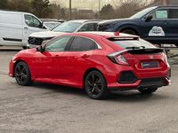 Used Honda Civic SR 126 HP (92 kW) 2019 Red Hatchback