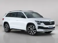 Used Skoda Kodiaq SportLine 150 HP (110 kW) 2022 White SUV