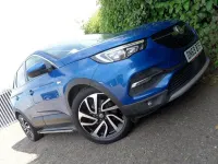 Used Vauxhall Grandland X Elite 130 HP (95 kW) 2019 Blue SUV