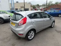 Used Ford Fiesta Zetec 82 HP (60 kW) 2017 Silver Hatchback