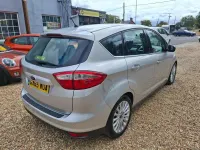 Used Ford C-MAX Titanium 115 HP (84 kW) 2015 Silver MPV