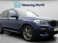 Used BMW X3 M Sport 190 HP (139 kW) 2019 Blue SUV