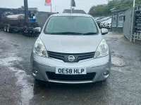 Used Nissan Note Tekna 110 HP (80 kW) 2009 Silver Hatchback