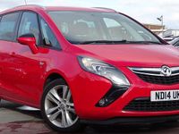 Used Vauxhall Zafira Tourer SRi 165 HP (121 kW) 2014 Red MPV