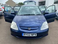 Used Honda Civic SE 110 HP (80 kW) 2002 Blue Hatchback