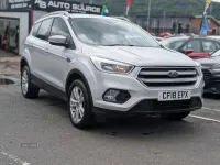 Used Ford Kuga Zetec 120 HP (88 kW) 2018 Silver SUV