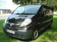 Used Vauxhall Vivaro 115 HP (84 kW) 2007 Black MPV