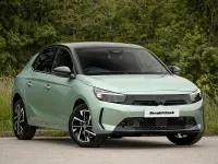 New Vauxhall Corsa 100 HP (73 kW) 2026 Exclusive gloss metallic  eucalyptus green Hatchback