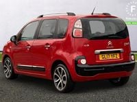 Used Citroën C3 Picasso Platinum 100 HP (73 kW) 2017 Red MPV