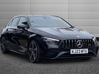 Used Mercedes A35 AMG Premium 306 HP (225 kW) 2023 Cosmos black Hatchback