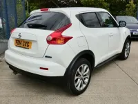 Used Nissan Juke N-TEC 110 HP (80 kW) 2014 White SUV