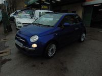Used Fiat 500 Lounge 69 HP (50 kW) 2009 Blue Hatchback