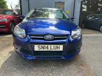 Used Ford Focus Zetec 115 HP (84 kW) 2014 Blue Hatchback