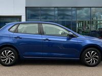 Used VW Polo Life 95 HP (69 kW) 2022 Reef blue metallic Hatchback