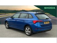 Used Skoda Scala SE 150 HP (110 kW) 2022 Blue Hatchback