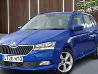 Used Skoda Fabia SE L 95 HP (69 kW) 2020 Blue Estate