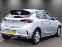 Used Vauxhall Corsa Design Edition 100 HP (73 kW) 2023 Silver Hatchback