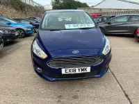 Used Ford S-MAX Zetec 160 HP (117 kW) 2018 Blue MPV