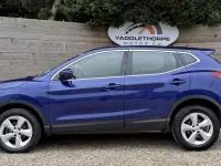 Used Nissan Qashqai Acenta 110 HP (80 kW) 2017 Blue SUV