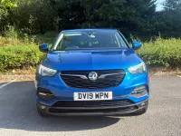 Used Vauxhall Grandland X 130 HP (95 kW) 2019 Blue SUV