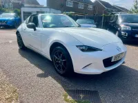 Used Mazda MX5 2018 White Cabriolet