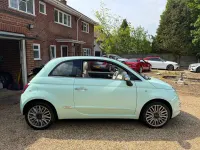 Used Fiat 500 2014 Green Cabriolet