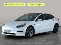 Used Tesla Model 3 Standard Range 208 kW (283 HP) 2021 White Sedan