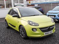 Used Vauxhall Adam Glam 70 HP (51 kW) 2014 Green Hatchback