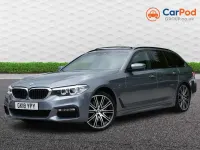 Begagnad BMW 530 M Sport 2018 Blå Kombi