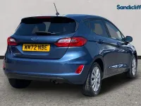 Used Ford Fiesta Trend 125 HP (91 kW) 2022 Blue Hatchback
