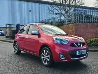Second-hand Nissan Micra N-TEC 2016 Roșu Hatchback